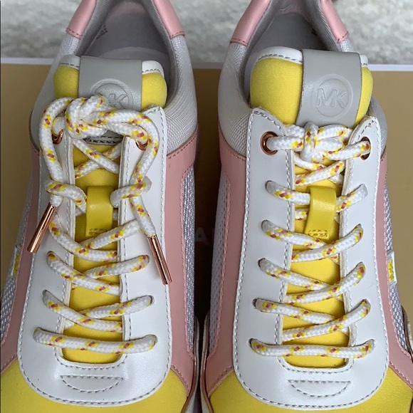 MICHAEL KORS MADDY TRAINER MESH OPTIC WHITE - Picture 9 of 16